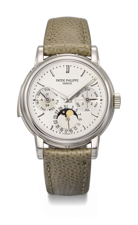 PATEK PHILIPPE. AN EXTREMELY RARE AND HIGHLY 